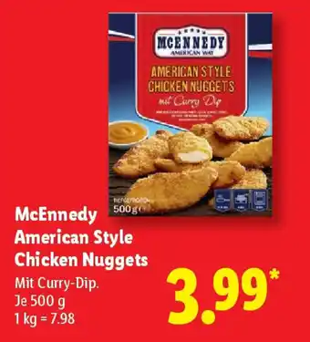 Lidl McEnnedy American Style Chicken Nuggets Angebot