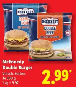 Lidl McEnnedy Double Burger Angebot