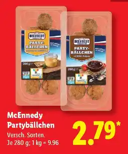 Lidl McEnnedy Partybällchen Angebot