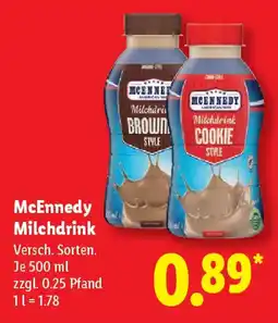 Lidl McEnnedy Milchdrink Angebot