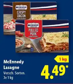 Lidl McEnnedy Lasagne Angebot