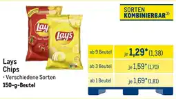 METRO Lays Chips Angebot