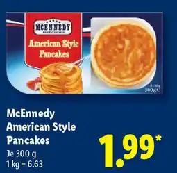 Lidl McEnnedy American Style Pancakes Angebot