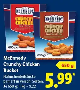 Lidl Mcennedy crunchy chicken bucket Angebot