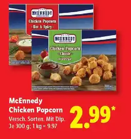 Lidl McEnnedy Chicken Popcorn Angebot