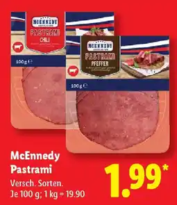 Lidl McEnnedy Pastrami Angebot