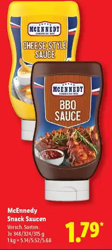 Lidl McEnnedy Snack Saucen Angebot