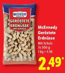 Lidl McEnnedy Geröstete Erdnüsse Angebot