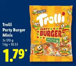 Lidl Trolli Party Burger Angebot