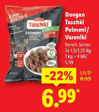 Lidl Dovgan Taschki Pelmeni/ Vareniki Angebot