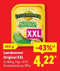 Lidl Leerdammer Original XXL Angebot