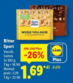 Lidl Ritter Sport Angebot