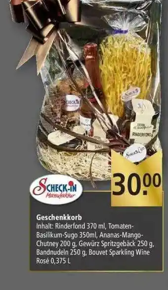 Marktkauf Scheck-in Geschenkkorb Angebot