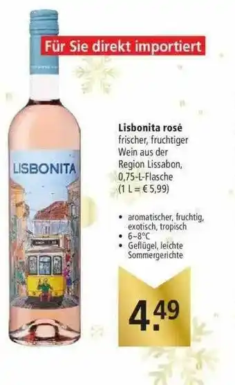 Marktkauf Lisbonita Rosé Angebot