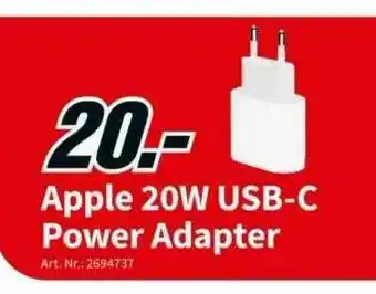 MediaMarkt Apple 20w Usb-c Power Adapter Angebot