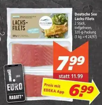 Marktkauf Deutsche See Lachs-filets Angebot