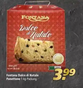 Marktkauf Fontana Dolce Di Natale Panettone Angebot