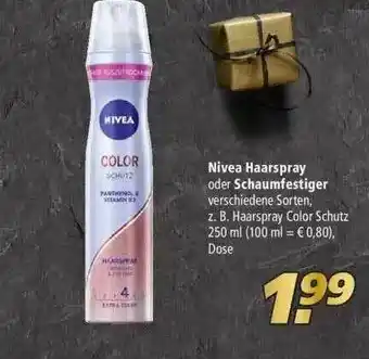 Marktkauf Nivea Haarspray Oder Schaumfestiger Angebot