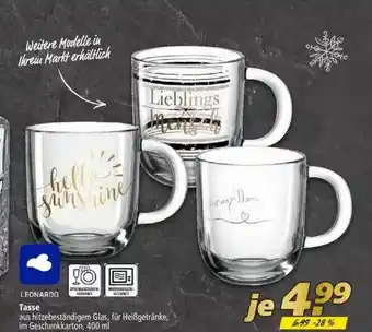 Marktkauf Leonardo Tasse Angebot