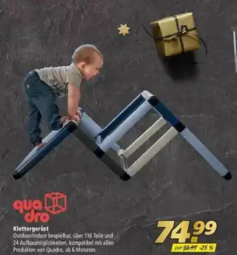 Marktkauf Quadro Klettergerüst Angebot