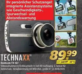 Marktkauf Technaxx Dashcam Tx-167 Angebot