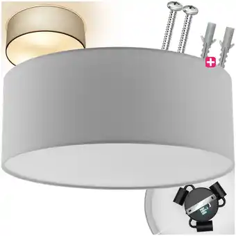 Netto Marken-Discount tectake Deckenleuchte, Stahlgestell, 40 W, für bis zu 3 Glühbirnen, 40 x 15,5 cm Angebot