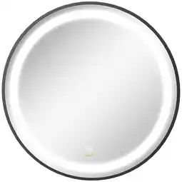 Netto Marken-Discount kleankin Badezimmerspiegel Aluminiumlegierung, Silberspiegel Angebot