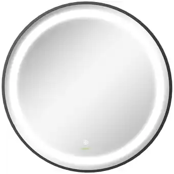 Netto Marken-Discount kleankin Badezimmerspiegel Aluminiumlegierung, Silberspiegel Angebot