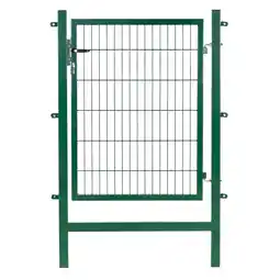 toom Baumarkt Gartentor 'Ivar EasyTOR' Stahl grün 100 x 120 cm Angebot