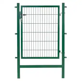 toom Baumarkt Gartentor 'Ivar EasyTOR' Stahl grün 100 x 120 cm Angebot