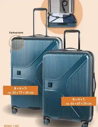 Aldi Nord Trolley-Reisekoffer-Set Angebot