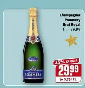 REWE Kaufpark Champagner Pommery Brut Royal Angebot