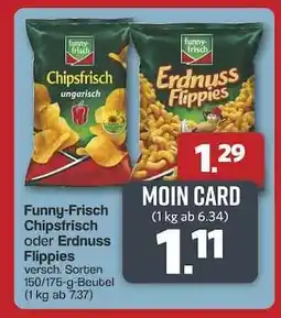 Famila Nord Ost funny-frisch Chipsfrisch oder Erdnuss Flippies Angebot