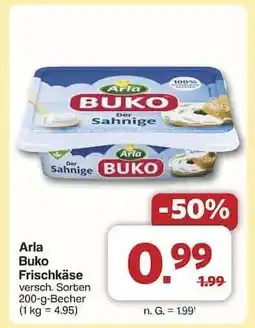 Famila Nord Ost ARLA Buko-Frischkäse Angebot