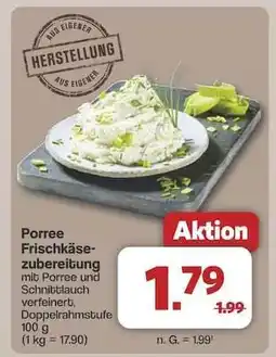 Famila Nord Ost Porree Frischkäsezubereitung Angebot