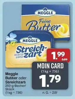 Famila Nord Ost Meggle Butter oder Streichzart Angebot