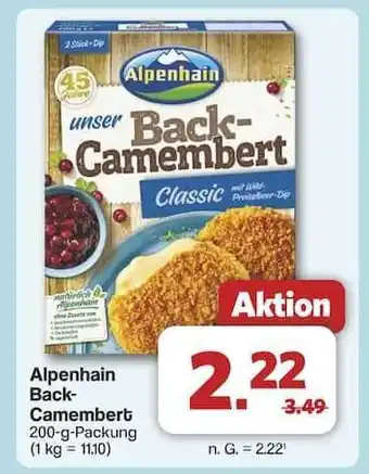 Famila Nord Ost ALPENHAIN BackCamembert Angebot