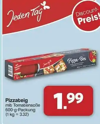 Famila Nord Ost Pizzateig mit Tomatensoße Angebot