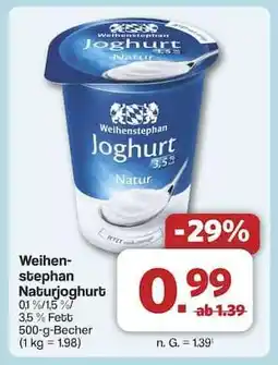 Famila Nord Ost WEIHENSTEPHAN Naturjoghurt Angebot