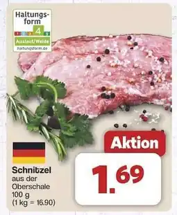 Famila Nord Ost Schnitzel aus der Oberschale Angebot