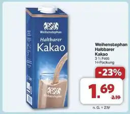 Famila Nord Ost WEIHENSTEPHAN Haltbarer Kakao Angebot