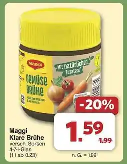 Famila Nord Ost Maggi Klare Brühe Angebot