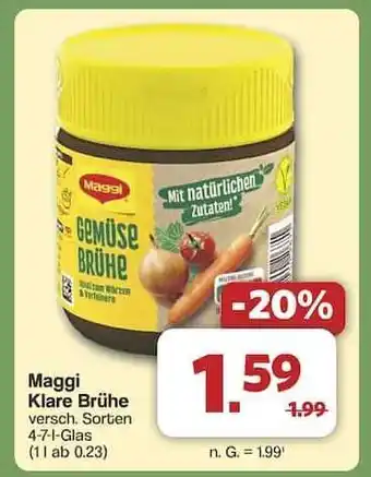 Famila Nord Ost Maggi Klare Brühe Angebot
