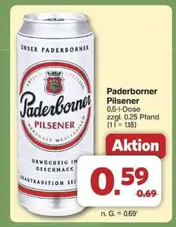 Famila Nord Ost PADERBORNER PILSENER Angebot