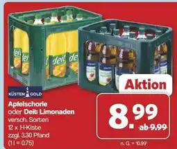Famila Nord Ost Apfelschorle oder Deit Limonaden Angebot