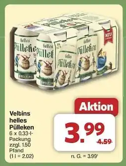 Famila Nord Ost Veltins Helles Pülleken Angebot
