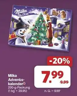 Famila Nord Ost MILKA Adventskalender Angebot