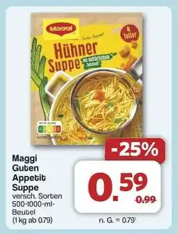 Famila Nord Ost Maggi Guten Appetit Suppe Angebot