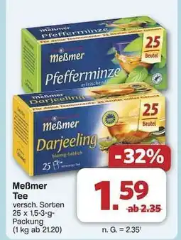 Famila Nord Ost Meßmer Tee Angebot