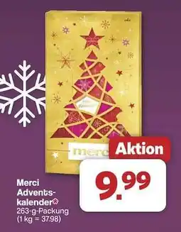 Famila Nord Ost MERCI Adventskalender Angebot